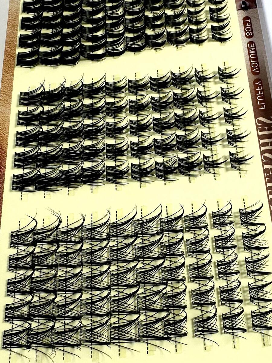 32pcs/10pcs C-Curl Flirty Fairy False Eyelash Clusters