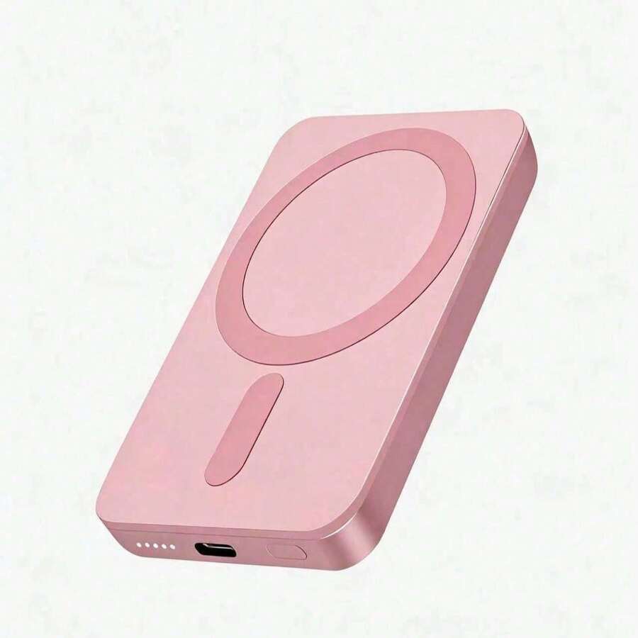 GAWFOLK Pink 10000mAh Power Bank With Stand