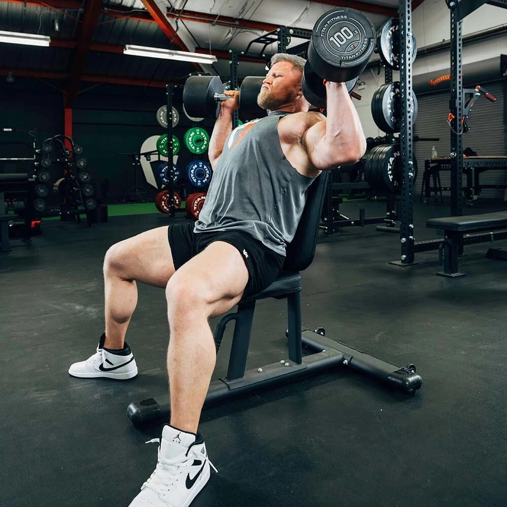 Titan Ergonomic Seated Fitness Bench