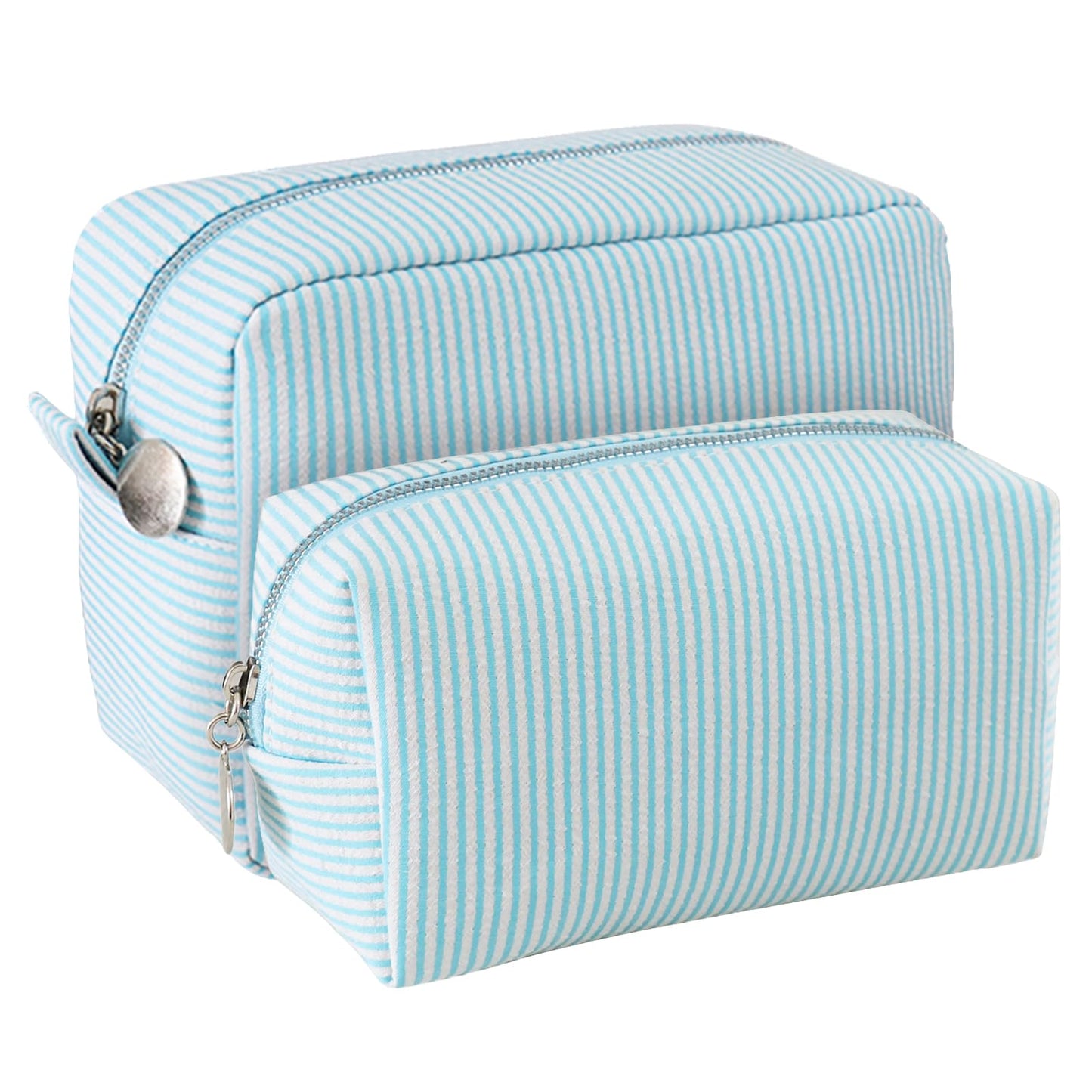 2pcs Makeup Bag Travel Toiletry Bag for Women Lightweight Make Up Bag
