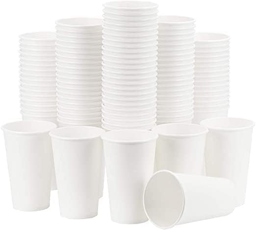 Siptown 16 oz 1000 Bulk Pack Disposable Paper Cups for Hot Drinks, Coffee, & Tea | Made in USA (16 oz - 1000 count)