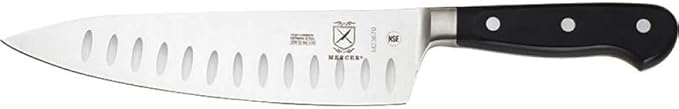 Mercer Culinary M23670 Renaissance, 8-Inch Granton Edge Slicing Knife