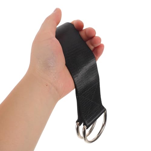 2pcs Dumbbell and Barbell Loading Straps 30 Inch Nylon Weight Plate Pullup Straps for Squat Belt and Barbell, Secure Weight Holding Attachment Reducing Downtime in Home Gym