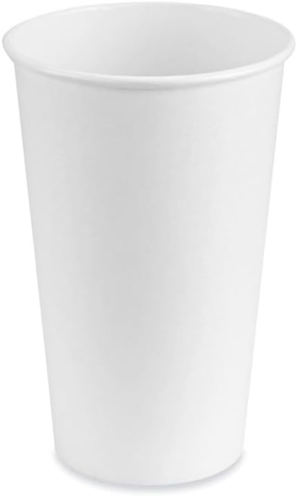 Siptown 16 oz 1000 Bulk Pack Disposable Paper Cups for Hot Drinks, Coffee, & Tea | Made in USA (16 oz - 1000 count)