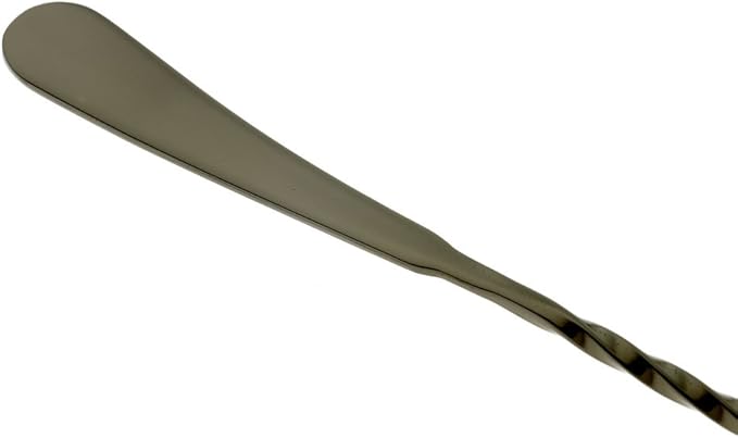Barfly Bar Spoon, Standard 17 1/8" (43.5 Cm), Gun Metal Black