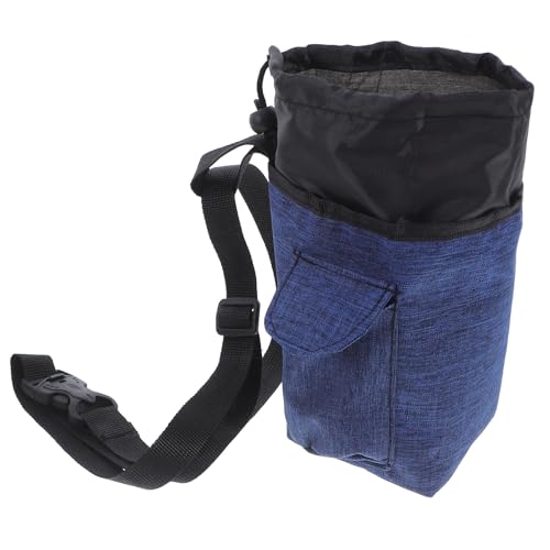 Outanaya Bouldering Chalk Bag Rock Climbing Chalk Holder with Storage Pouch and Waist Belt for Outdoor Climbing and Gymnastics
