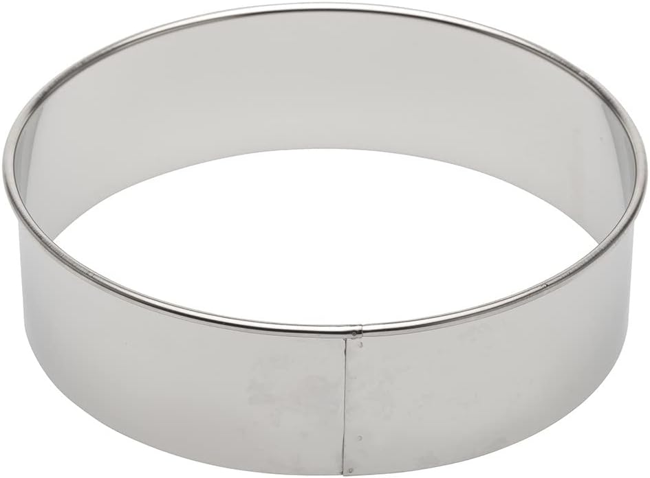 Ateco Food Cutter, 6" Round, Silver