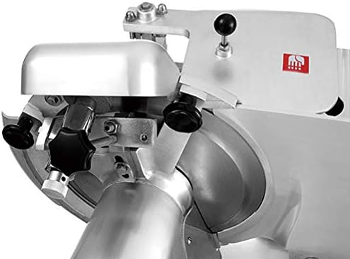 KWS MS-14A 2550W Floor Model 110V Commercial Automatic Electric Meat Slicer with Stainless Steel Blade, Frozen Meat, Food Slicer/Low Noises [ ETL, NSF Certified]