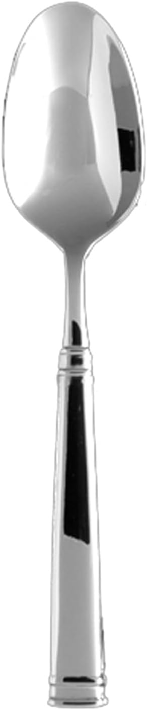 Fortessa Bistro 18/10 Stainless Steel Flatware Serving Spoon, 8.9-Inch,Silver