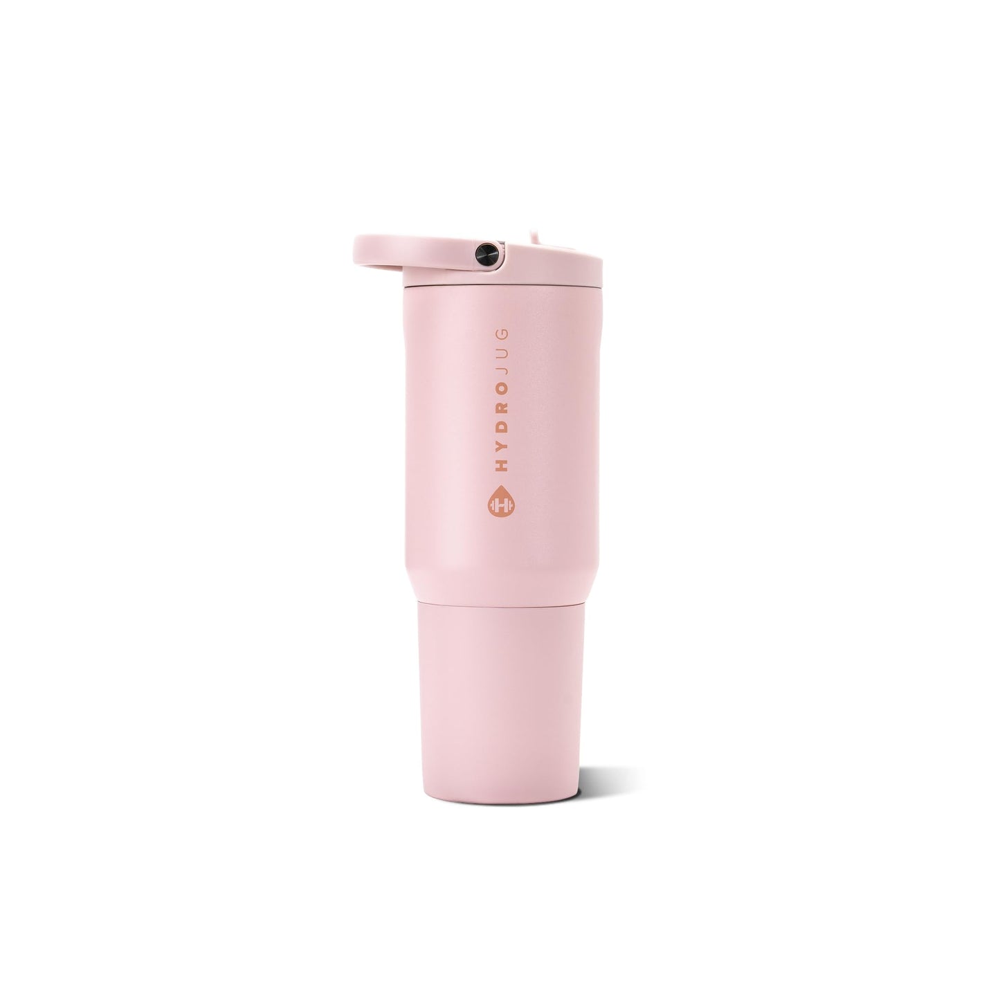 HydroJug Sport 20 oz Insulated Stainless Steel Water Bottle, Pink Sand