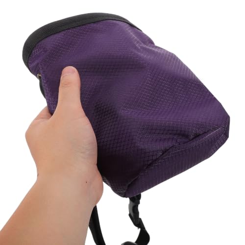 Large Capacity Outdoor Climbing Chalk Bag Made of Sturdy Oxford Cloth and Soft Fleece, Designed to Prevent Slipping and Enhance Grip for Rock Climbing and Bouldering Activities