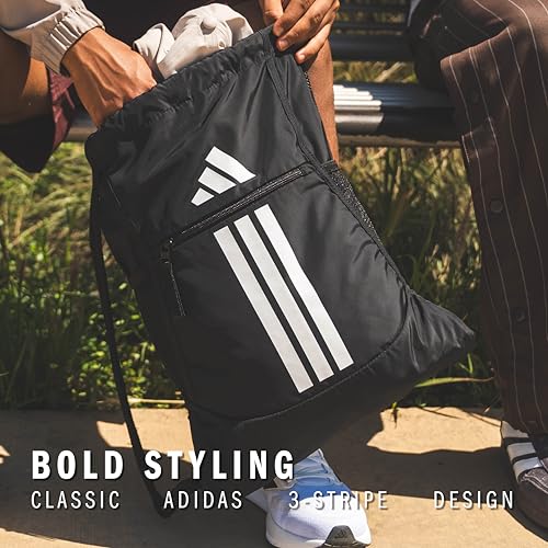 adidas Alliance Sackpack – Drawstring Backpack for Sports, Small Gym Bag, Team Royal Blue/2, OSFA - color: Team Royal Blue/2