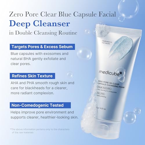 medicube Double Cleansing - Zero Pore Cleansing Oil & Zero Capsule Cleanser
