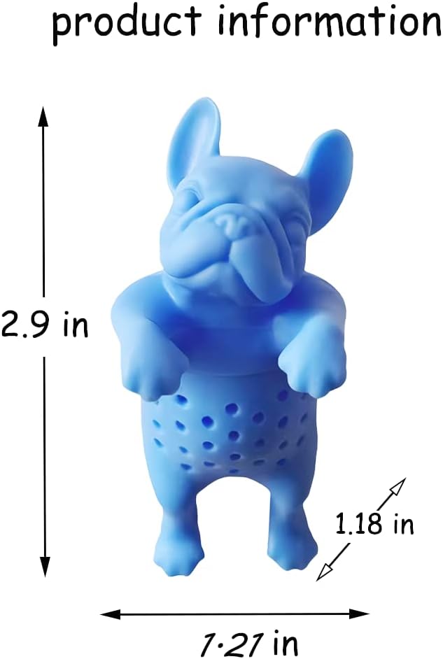 Cute Tea Infuser, Kitchenware Silicone tea strainer, Reusable Tea Diffuser Filter is made of food grade silicone for brewing loose leaf tea or coffee Cute tea infusers Gift Set