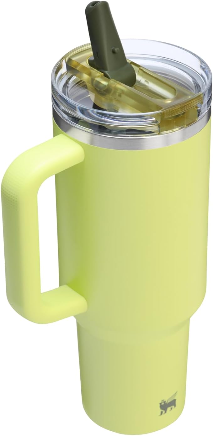 STANLEY Quencher ProTour Flip Straw Tumbler with Leakproof Lid | Built-In Straw & Handle | Cupholder Compatible for Travel | Insulated Stainless Steel Cup | BPA-Free