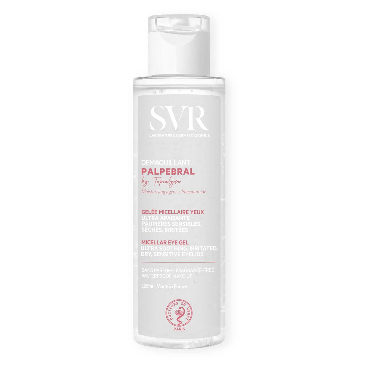 SVR PALPEBRAL Eye Makeup Remover Gel, 125 ml