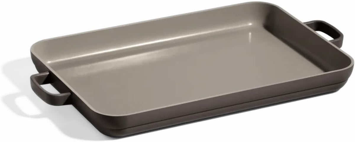 Our Place Griddle Pan - Versatile Nonstick Ceramic Sheet Pan & Stovetop Griddle | Toxin-Free, Dual-Use, with Ergonomic Handles | 5 Qt Capacity, Oven Safe up to 450°F | Char