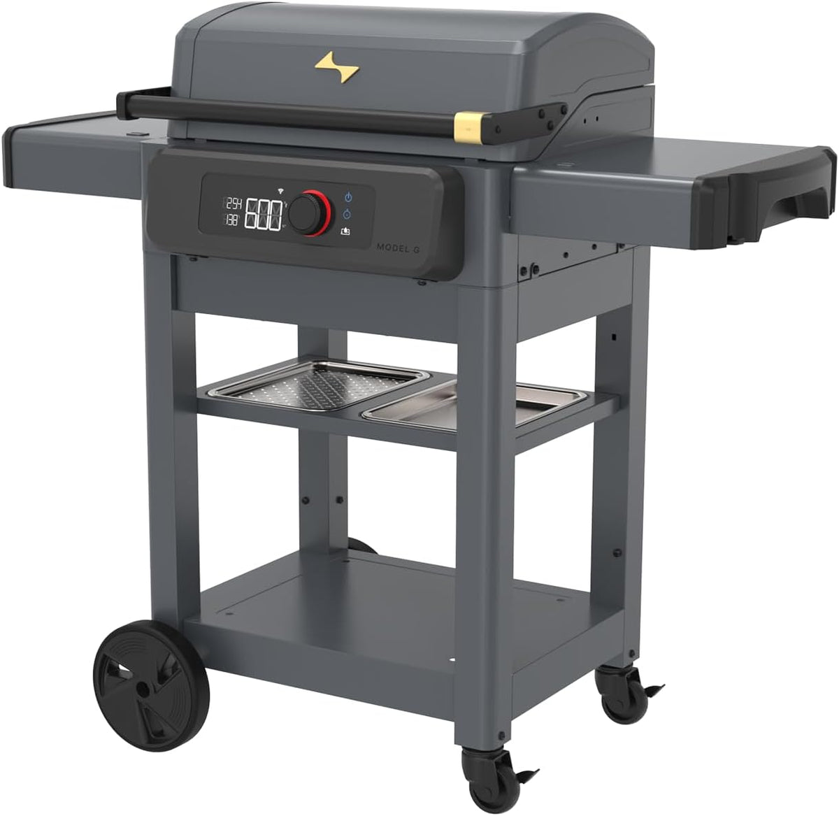 Current® Model G Griddle, Smart Electric Outdoor Flat Top BBQ Grill with 200°F to 600°F Range for Searing & Roasting, Digital Precision, Apartment-Friendly & Weather-Resistant