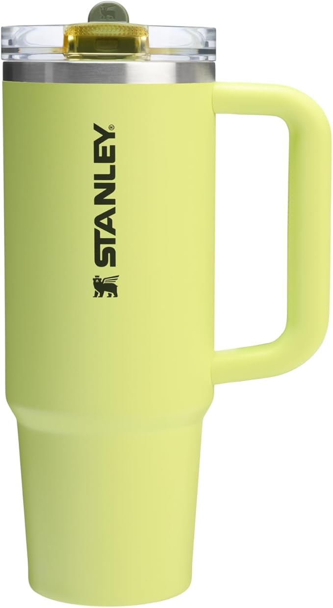 STANLEY Quencher ProTour Flip Straw Tumbler with Leakproof Lid | Built-In Straw & Handle | Cupholder Compatible for Travel | Insulated Stainless Steel Cup | BPA-Free