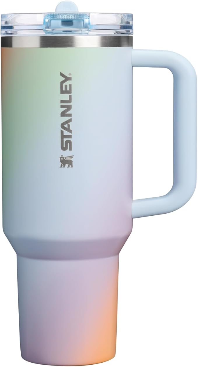 STANLEY Quencher ProTour Flip Straw Tumbler with Leakproof Lid | Built-In Straw & Handle | Cupholder Compatible for Travel | Insulated Stainless Steel Cup | BPA-Free
