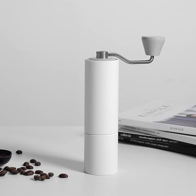 TIMEMORE Chestnut C2 MAX Manual Coffee Grinder with Adjustable Coarseness, Capacity 30g with CNC Stainless Steel Conical Burr, Pour Over Coffee for Hand Grinder of Office Home Traveling Camping