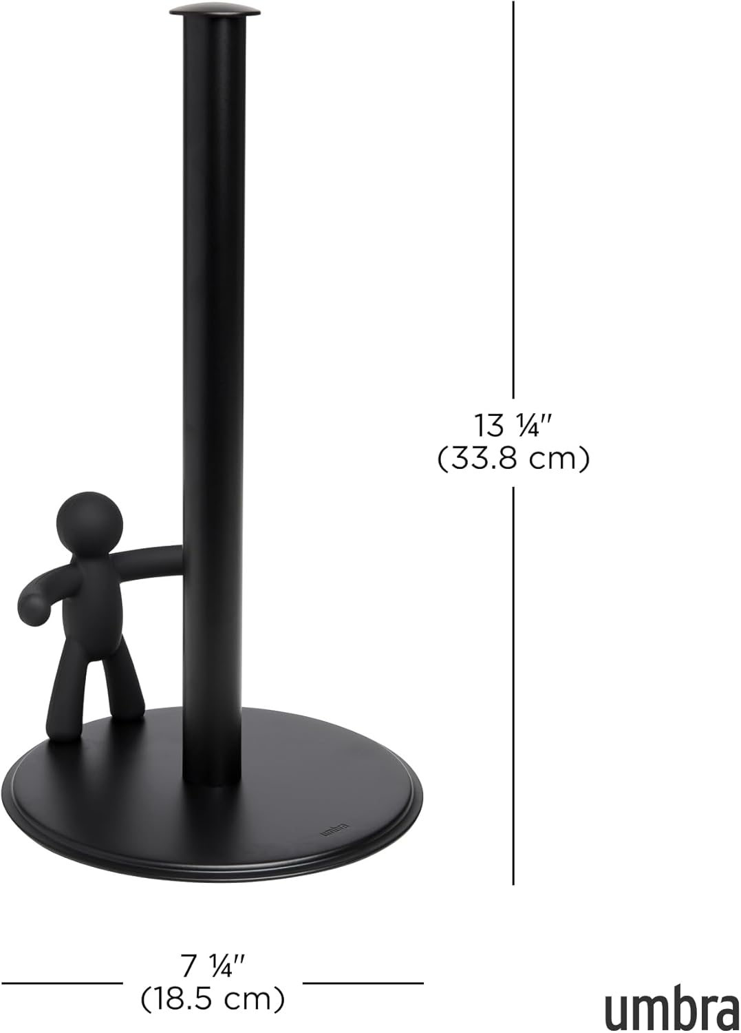 Umbra Buddy Paper Towel Holder, Black