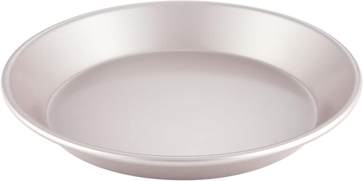 CHEFMADE 9-Inch Round Cake Pan, Non-Stick Pizza and Pie Bakeware for Oven Baking (Champagne Gold)