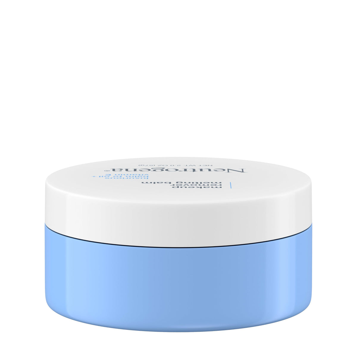 Neutrogena Makeup Remover Melting Balm to Oil with Vitamin E, Gentle and Nourishing Cleansing Balm for Eyes, Lips, or Face, Travel-Friendly for On-the-Go, 2.0 oz (Pack of 2)