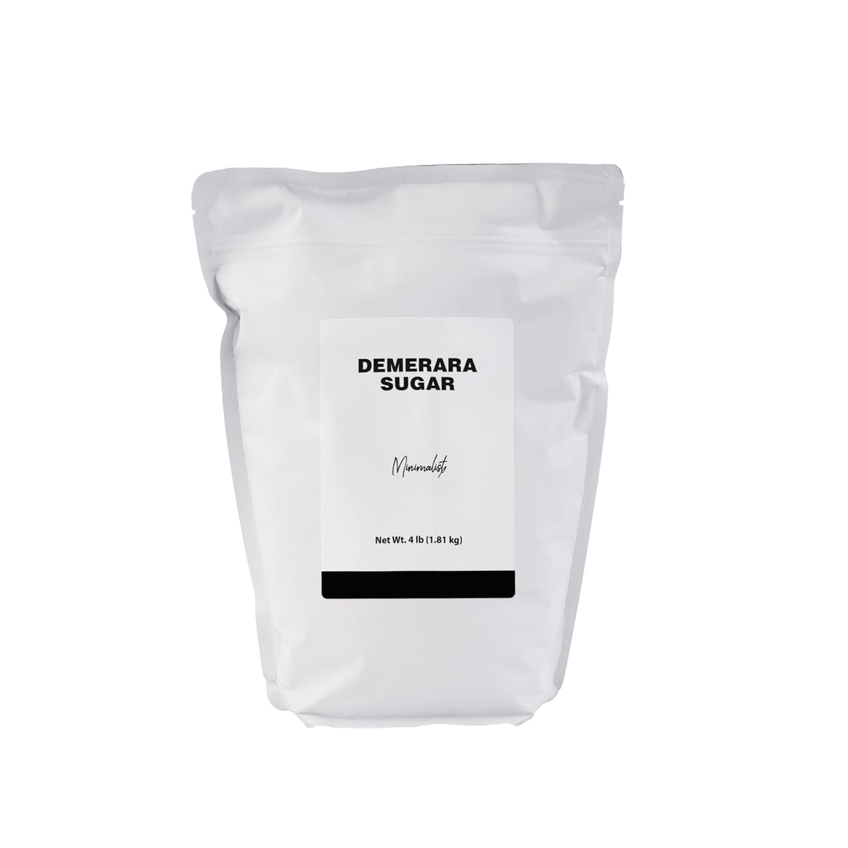 Minimalist Demerara Sugar, Perfect for Baking and Sweetening Beverages (4 Pound)