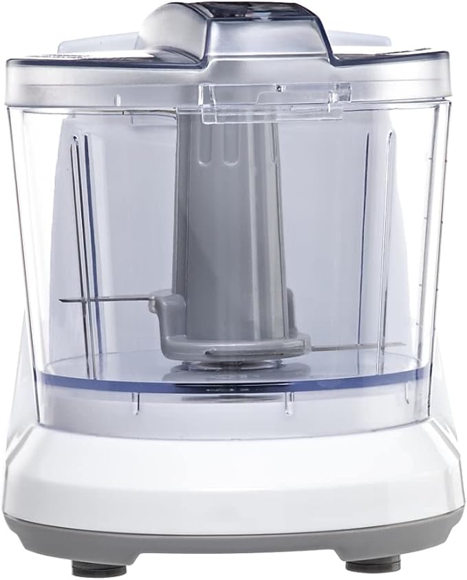 Brentwood MC-109W 1.5 Cup Mini Food Chopper, White