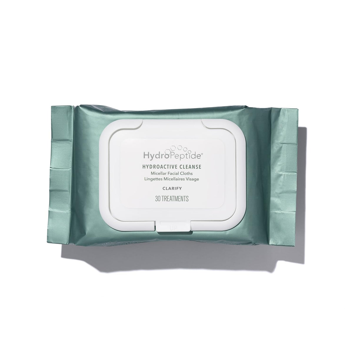 HydroPeptide HydroActive Micellar Cleansing Cloths, Remover (30 Cloths)
