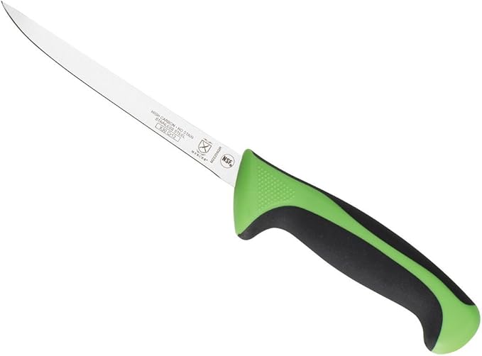 Mercer Culinary Millennia Colors 6-Inch Narrow Boning Knife, Green