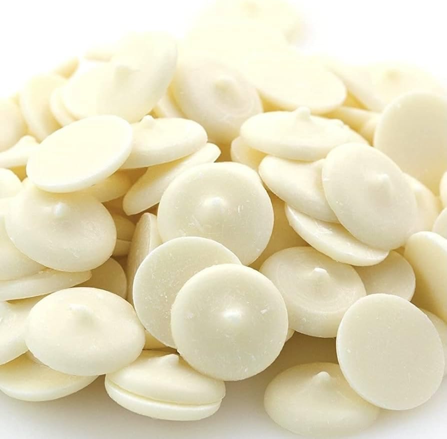 KIDU Chocolate Melting Wafers 16 Ounces Bulk Perfect For Dipping, Deserts, Baking And More - 1 Pound (White New)
