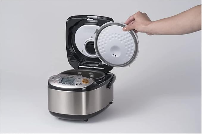Zojirushi Micom 3-Cup Compact Size, Multiple Settings, Stainless Steel Made, Built-In Retractable Power Cord and Easy to Transport Rice Cooker and Warmer