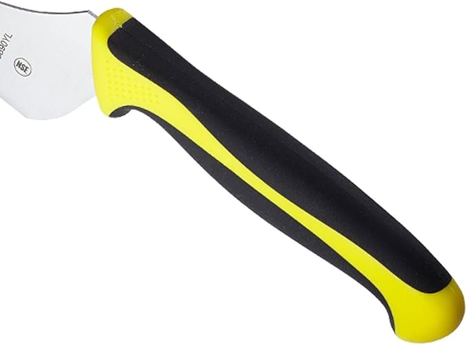Mercer Culinary Millennia Color Handle Cutlery 9" Offset Bread Knife (Wavy Edge) Yellow