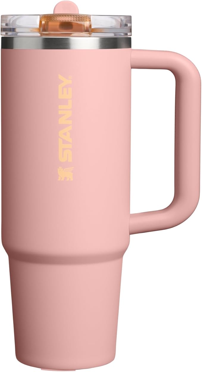 STANLEY Quencher ProTour Flip Straw Tumbler with Leakproof Lid | Built-In Straw & Handle | Cupholder Compatible for Travel | Insulated Stainless Steel Cup | BPA-Free