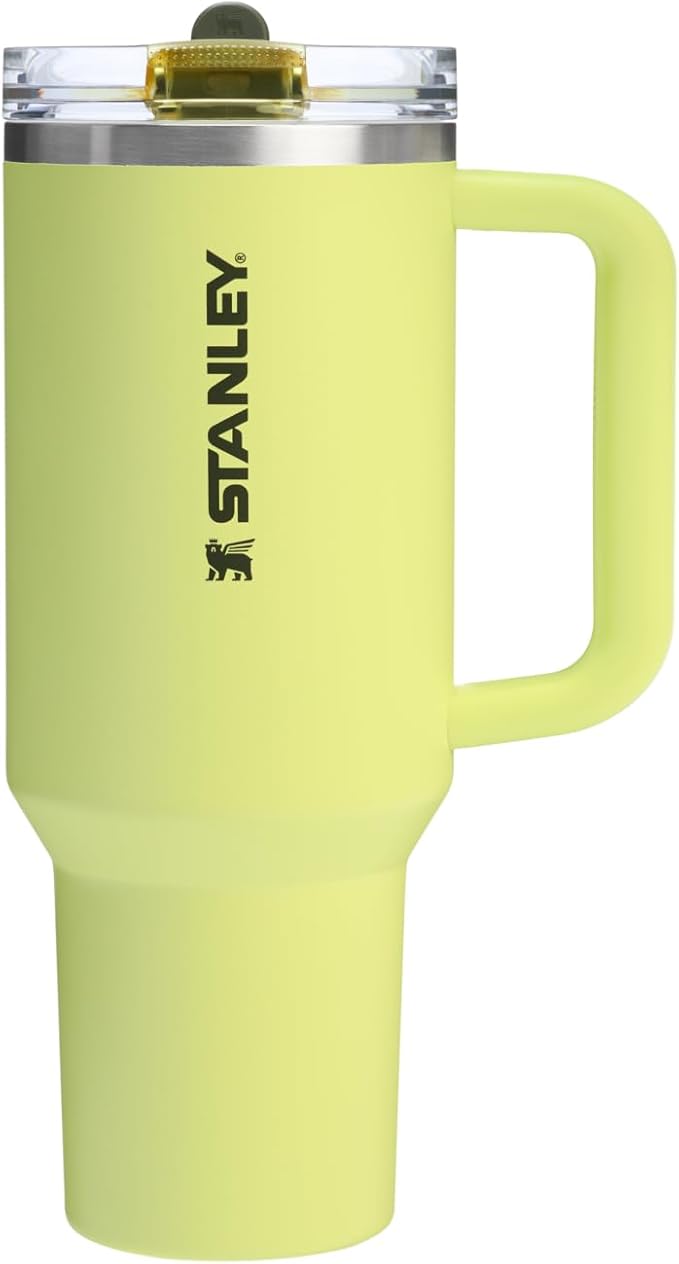 STANLEY Quencher ProTour Flip Straw Tumbler with Leakproof Lid | Built-In Straw & Handle | Cupholder Compatible for Travel | Insulated Stainless Steel Cup | BPA-Free