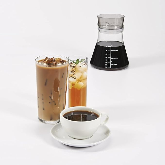 OXO Good Grips Cold Brew Coffee Maker (32 ounces) with 50 Paper Filters