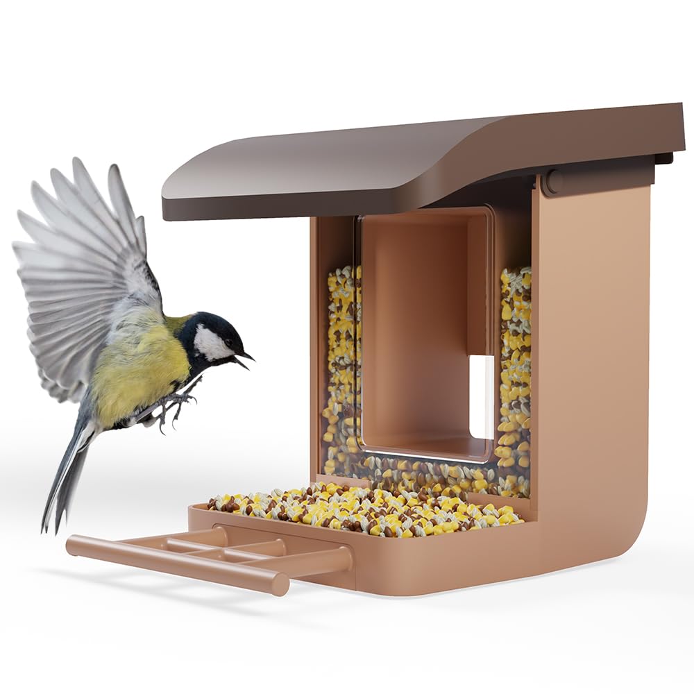 Wyze Bird Feeder Camera Case with Macro Lens (Brown)
