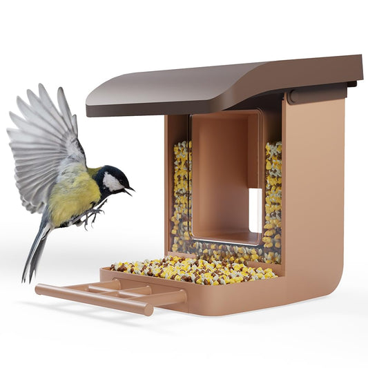 Wyze Bird Feeder Camera Case with Macro Lens (Brown)