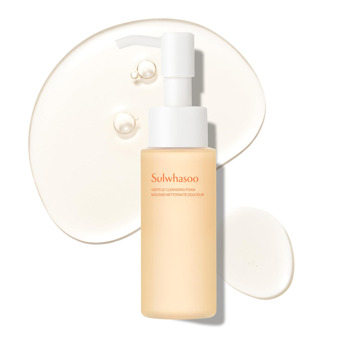 Sulwhasoo Gentle Cleansing Foam | Hydrating Korean Facial Cleanser | Removes Makeup, Dirt & Oil | Softening Daily Face Wash for Dry, Normal & Sensitive Skin, Mini Travel Size, 1.69 fl. oz.