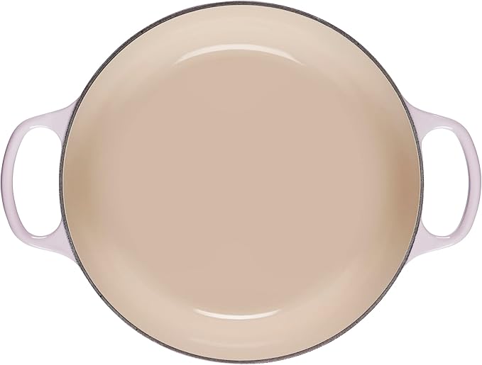 Le Creuset Enameled Cast Iron Signature Round Dutch Oven, 7.25 qt., Shallot