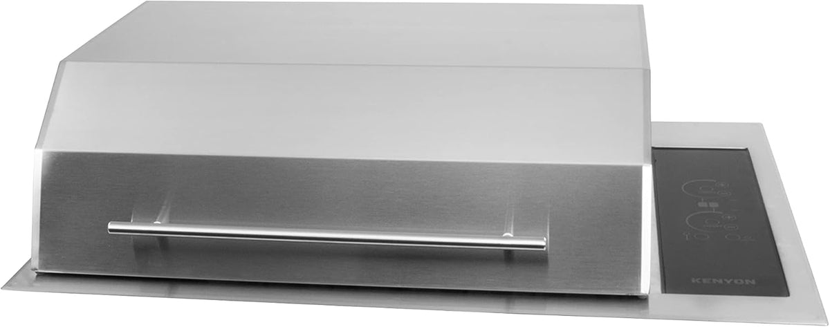 KENYON Texan with Standard Control Electric Grill, Stainless Steel, B70421WH