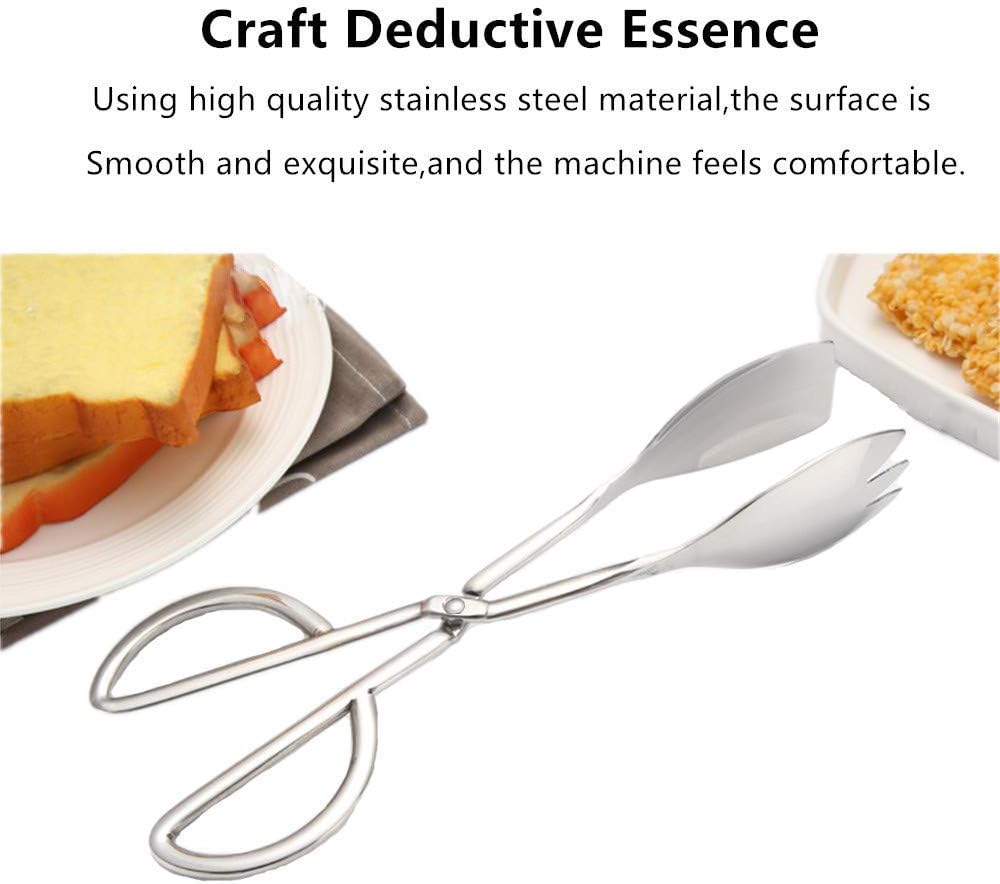 Stainless Steel Buffet Tongs - Set of 2, 10.3'