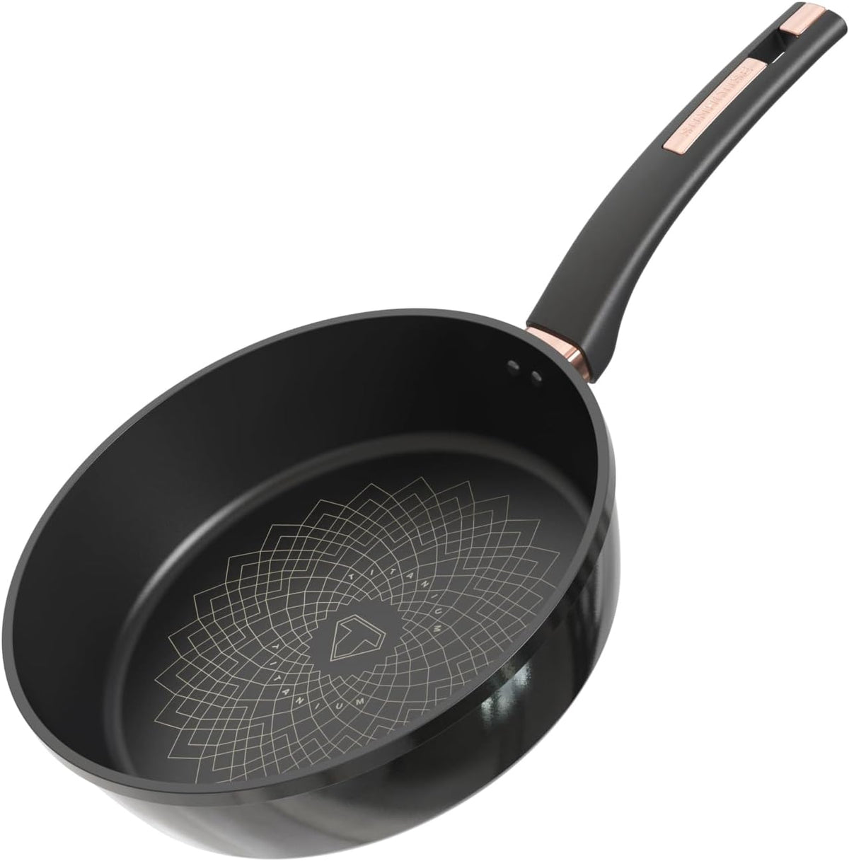 Saucepan for Cooking (FRY PAN (Titanium), 12 inch)