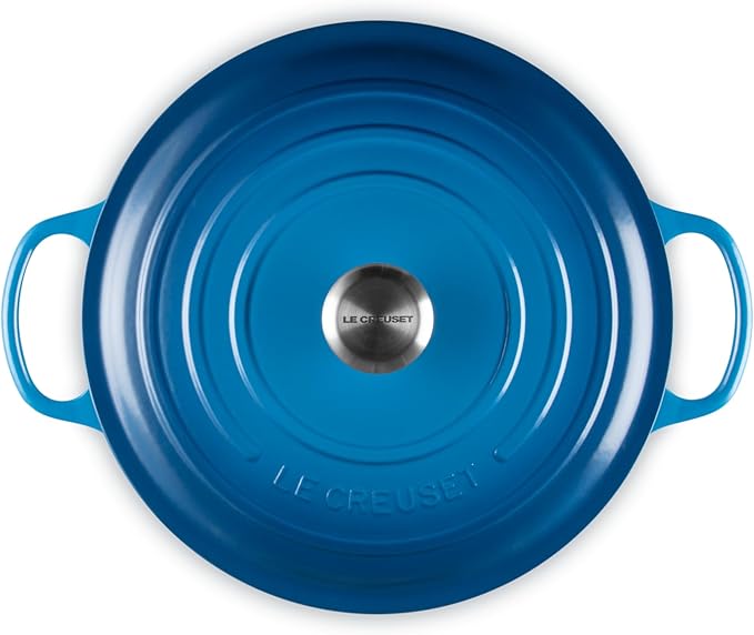 Le Creuset Enameled Cast Iron Signature Round Dutch Oven, 9 qt., Marseille