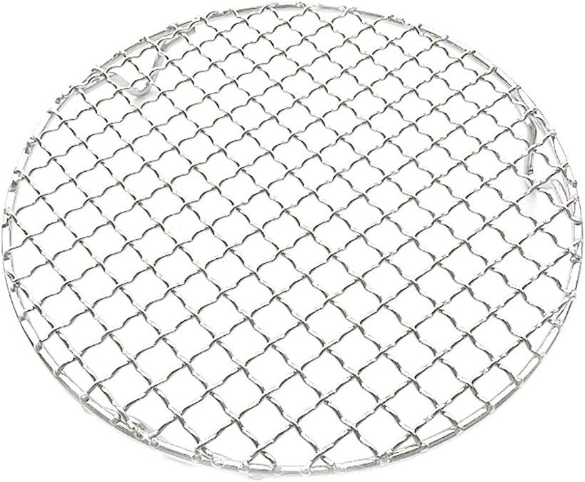 Versatile Round 304 Stainless Steel Cooling Rack Baking,Heat Resistant Rust Proof Sturdy Durable Dia 12"