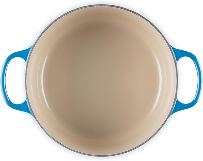 Le Creuset Enameled Cast Iron Signature Round Dutch Oven, 4.5 qt., Marseille