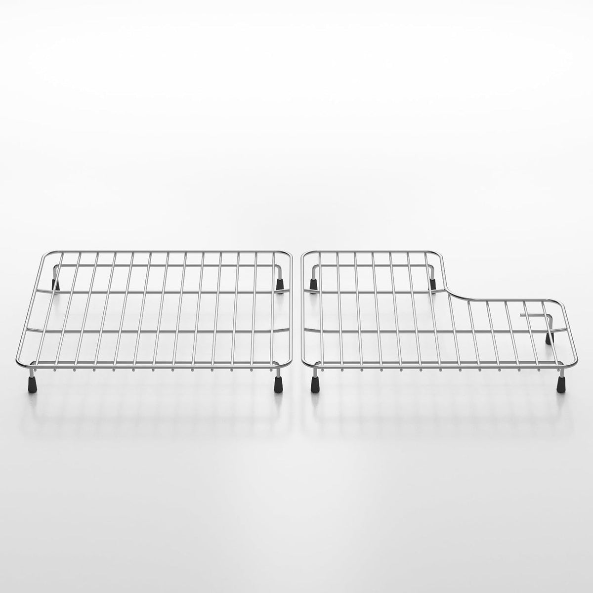 29.12''x14.7'' 6489 Sink Rack K-6639-ST Whitehaven Bottom Basin Racks For Kohler K-6488 Bottom Basin Racks Includes Right&Left with Stainless Steel 6488 Farmhouse Sink Protectors compatible