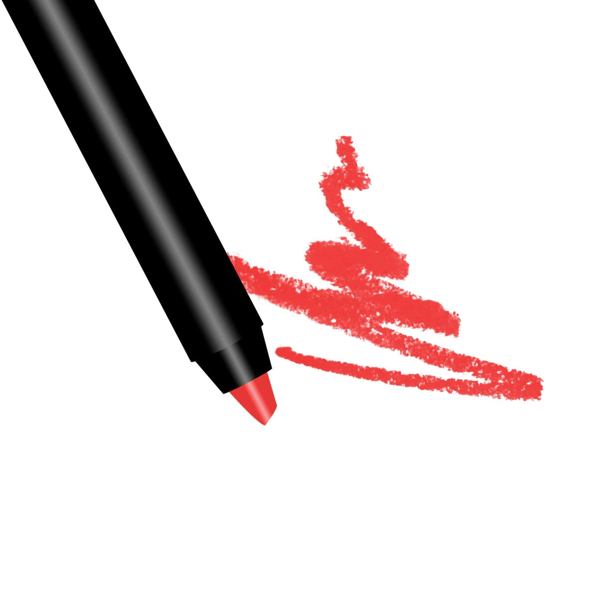 By The Clique Premium Matte On Fire Orange Red Lip Liner and Hydrating Lipstick Remover Set